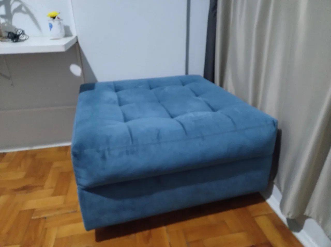 Puff grande quadrado perfeito 