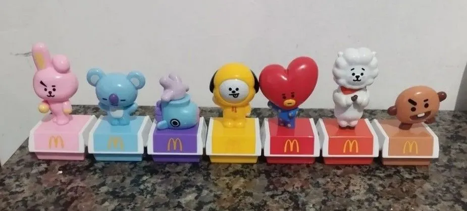 BT21 McDonald's Happy Meal Toys