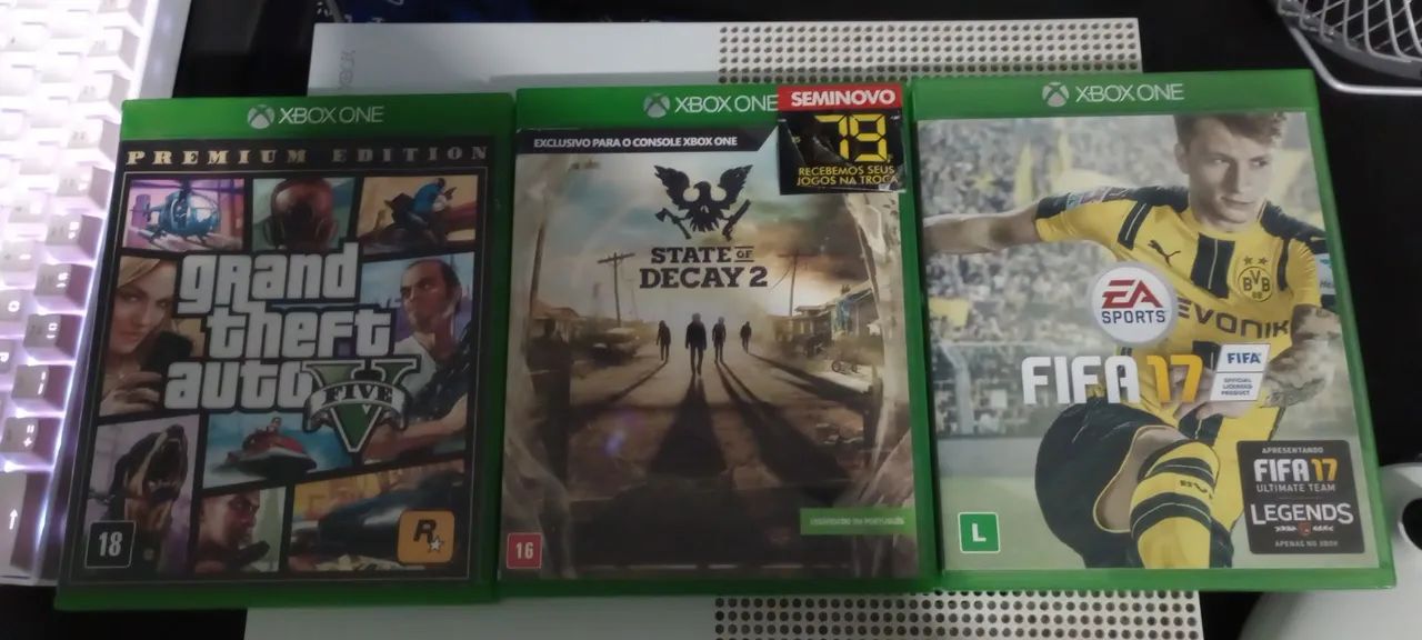 Xbox one s 1 tb de armazenamento + 8 jogos (3 jogos físicos e 5 digital) - Foto 4
