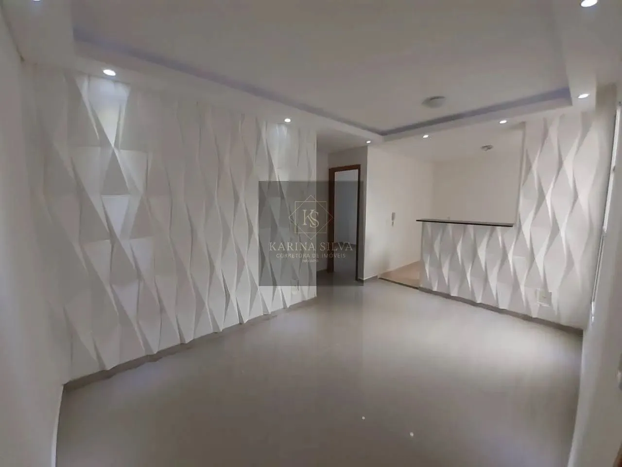 Aluguel de Apartamento em Taubaté-SP, Condomínio Parque Trentino: 2 quartos, 1 sala, 1 ban