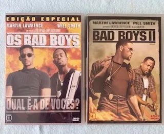 Os Bad Boys DVD Vol.1 Edição Especial e Vol. 2 com 2 DVDs - CDs