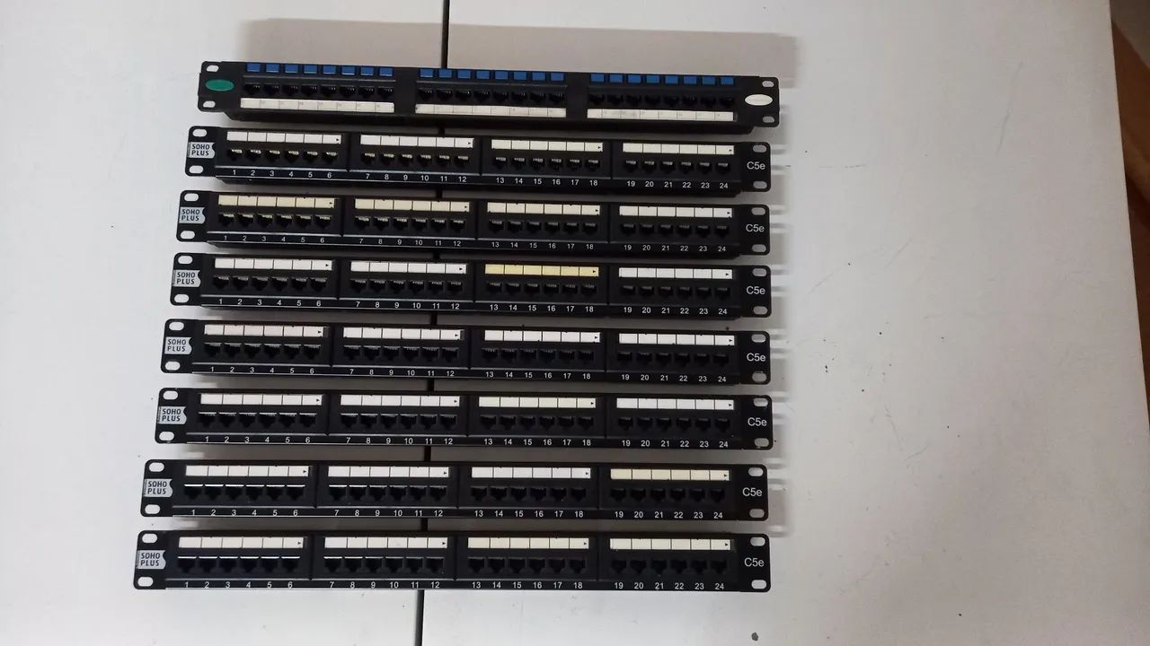 Patch Panel 24 portas sohoplus lote
