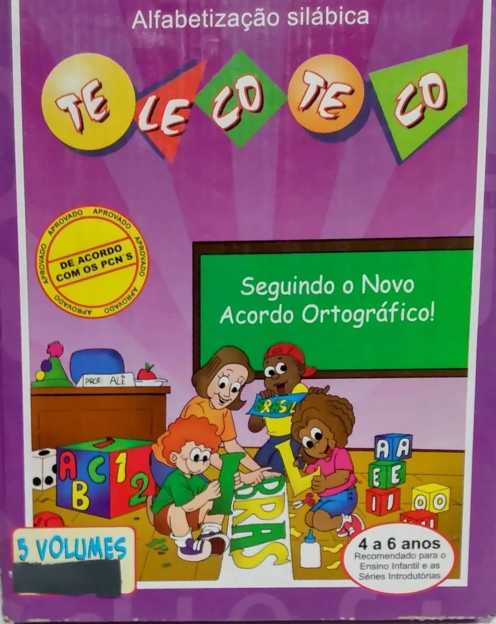 Alfabetização Silábica - 5 Volumes