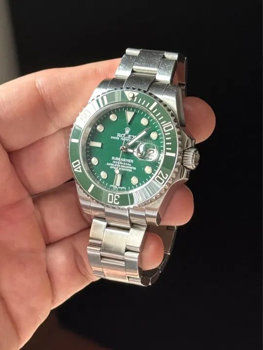 Rolex Submariner Verde Hulk - Relógio de Luxo