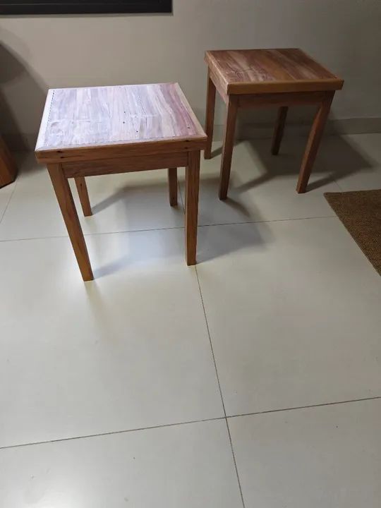 Mesa de centro ou canto de madeira (NOVA) - Foto 5