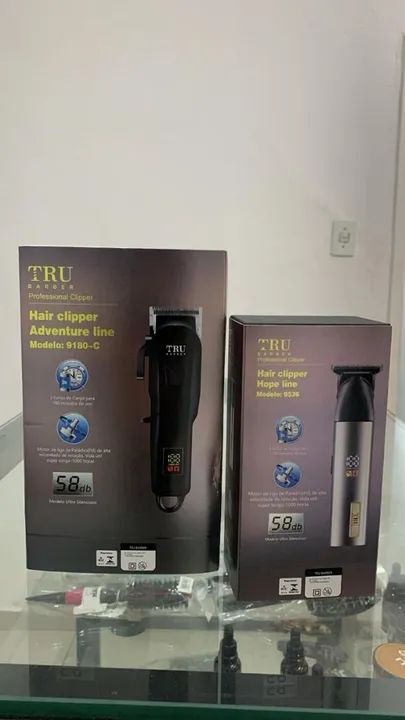 Máquina de Cortar Cabelo Profissional TRU - Adventure e Hope