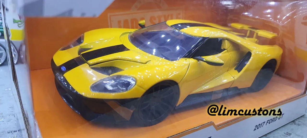 Jada toys 1:24 - Ford GT 2017 série Hiper Spec - Nova - Foto 2