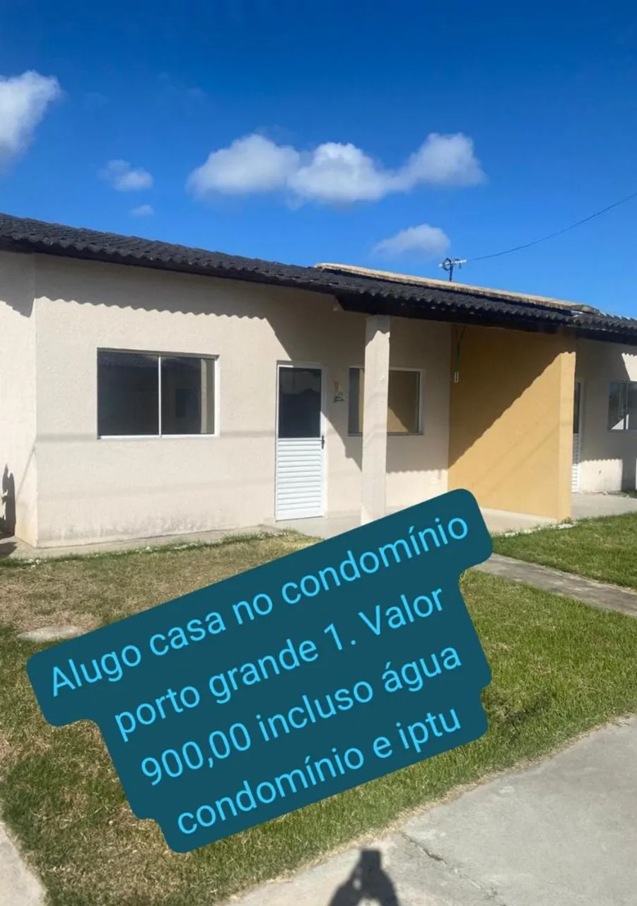 Casa no condomínio porto grande 1