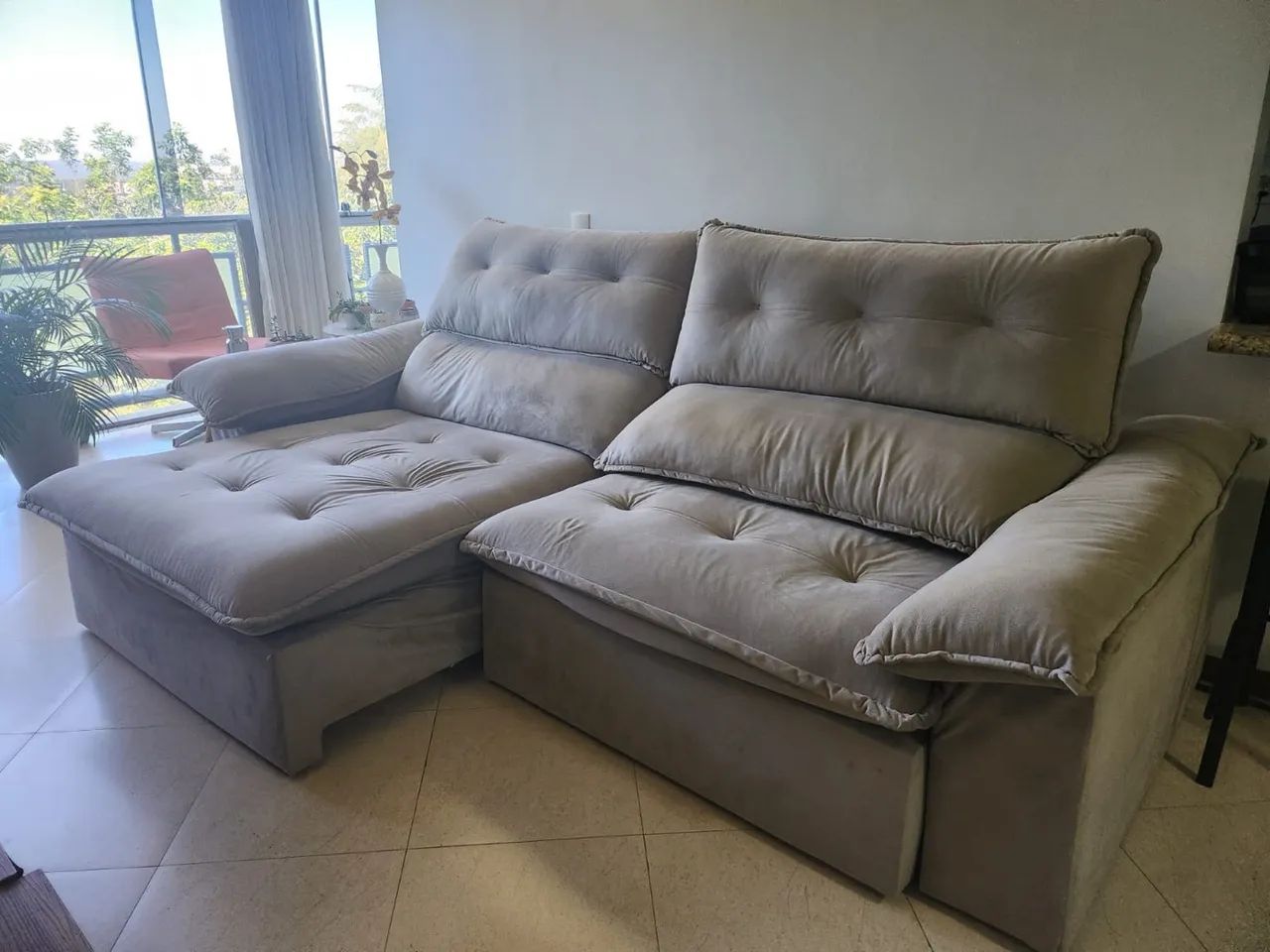 Preço pra fechar! Sofá que é puro conforto | parcele pela OLX - Foto 4