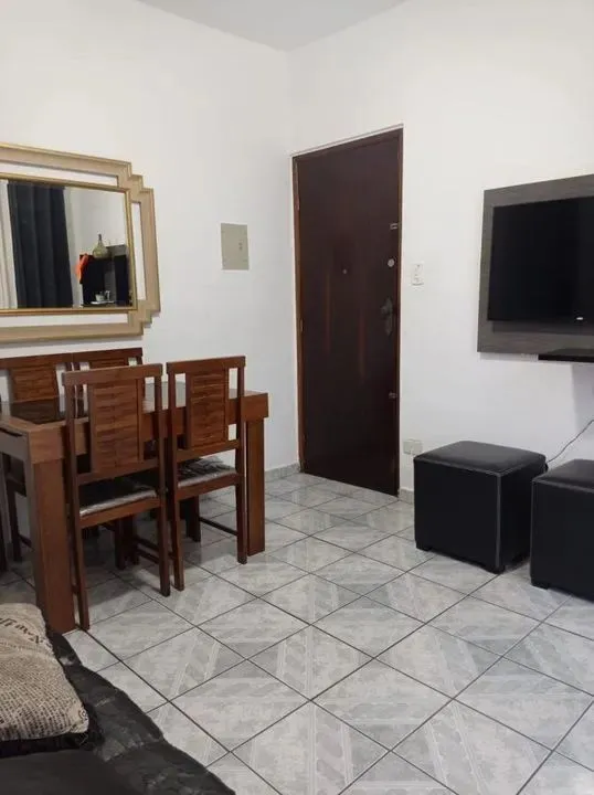 Apartamento para Venda em Praia Grande, Ocian, 1 dormitório, 1 banheiro, 1 vaga