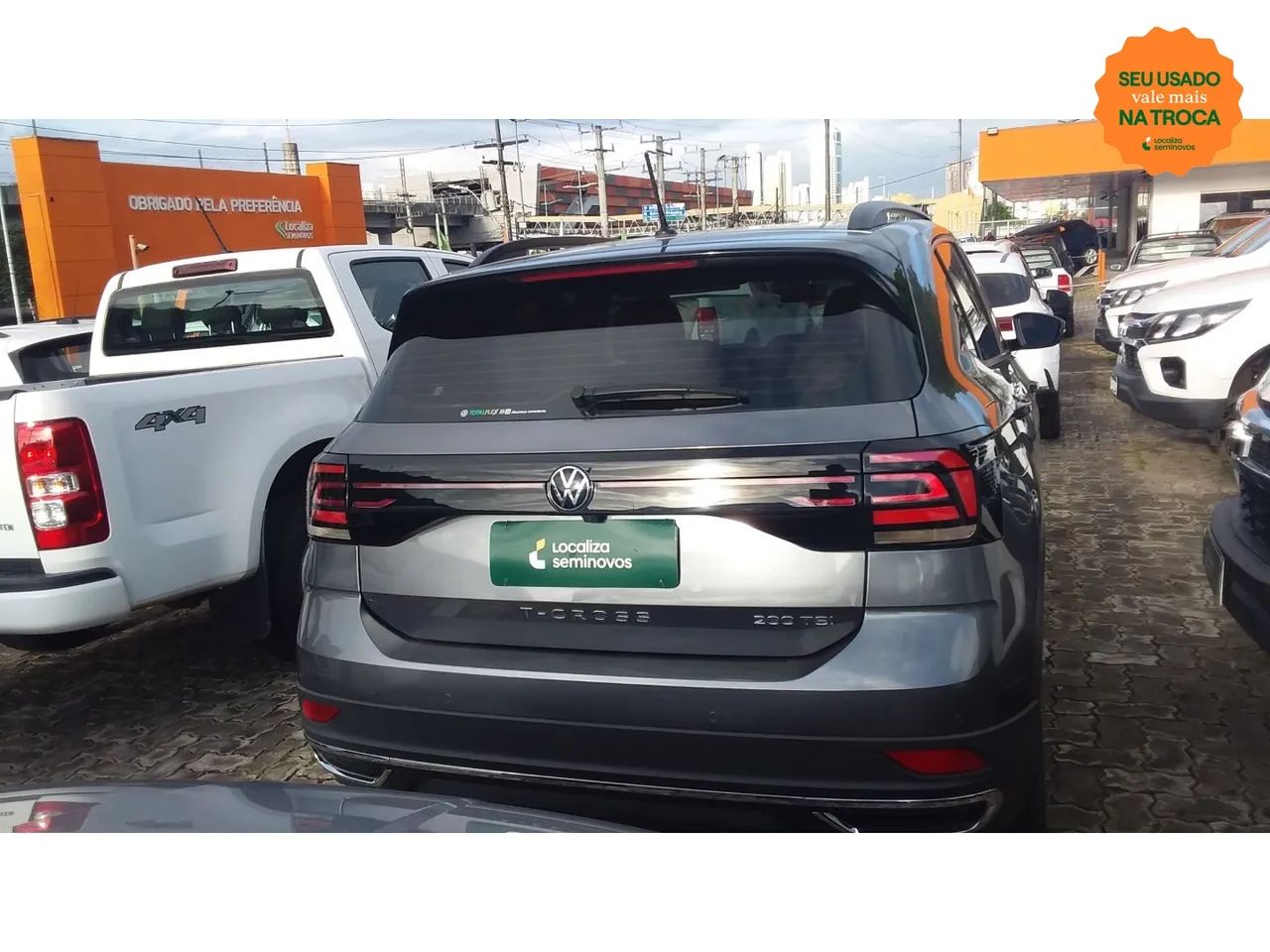 Volkswagen T-cross 2024 1.0 200 tsi total flex comfortline automático - Foto 2