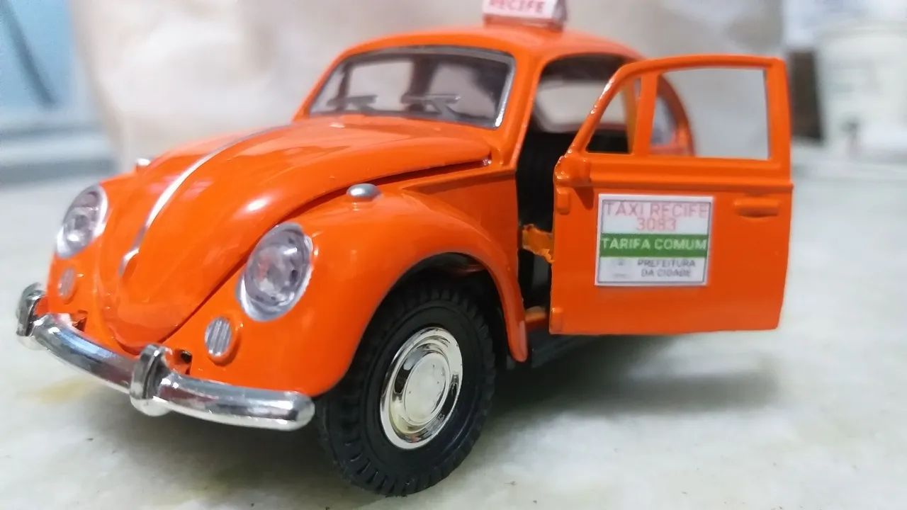 Miniatura Fusca Laranja Monza  - Foto 4