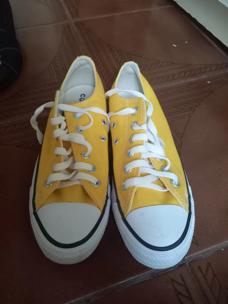 Tênis Converse All Star Amarelo Cano Baixo