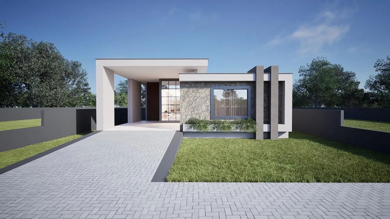 Casa de campo moderna à venda- conforto é estilo 