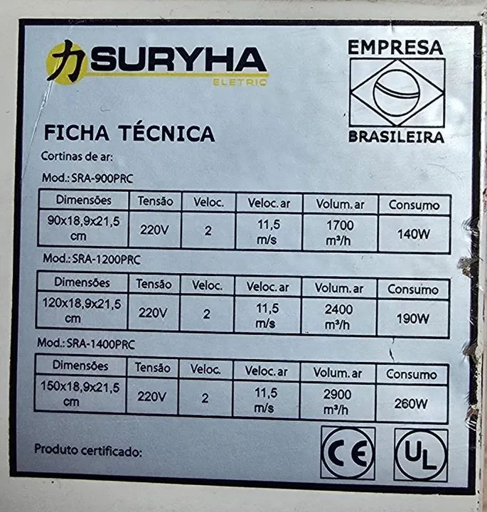 Duas Cortinas de ar - Foto 4