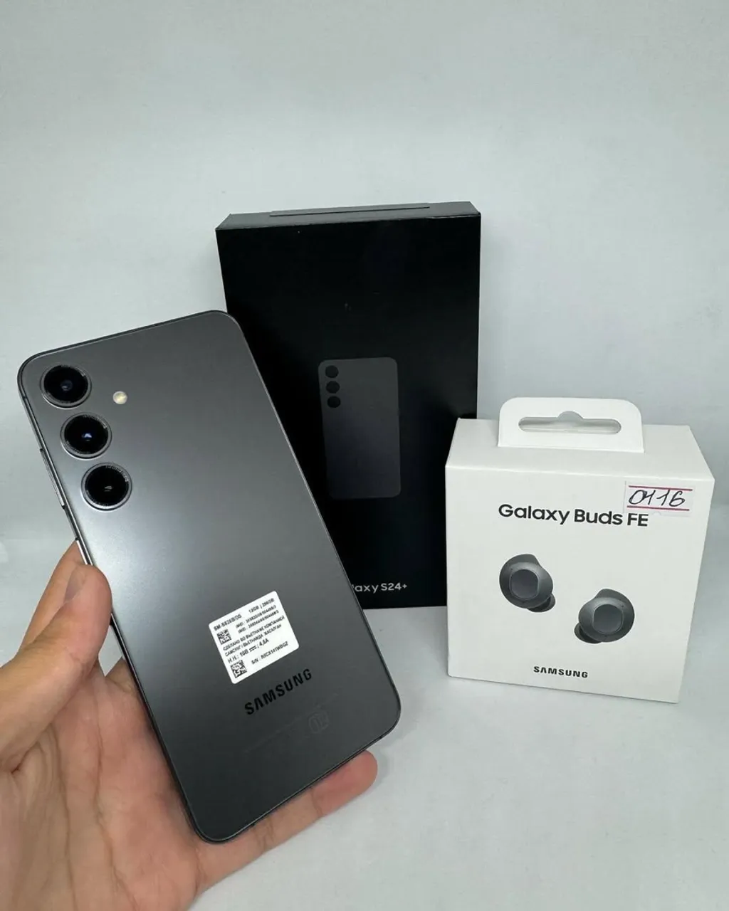 S24 Plus 12GB 256GB Lacrado + Fone