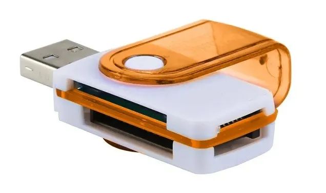 LEITOR CARTÃO DE MEMORIA MICRO SD E SD OTG USB 2.0 CARD READER - Foto 4