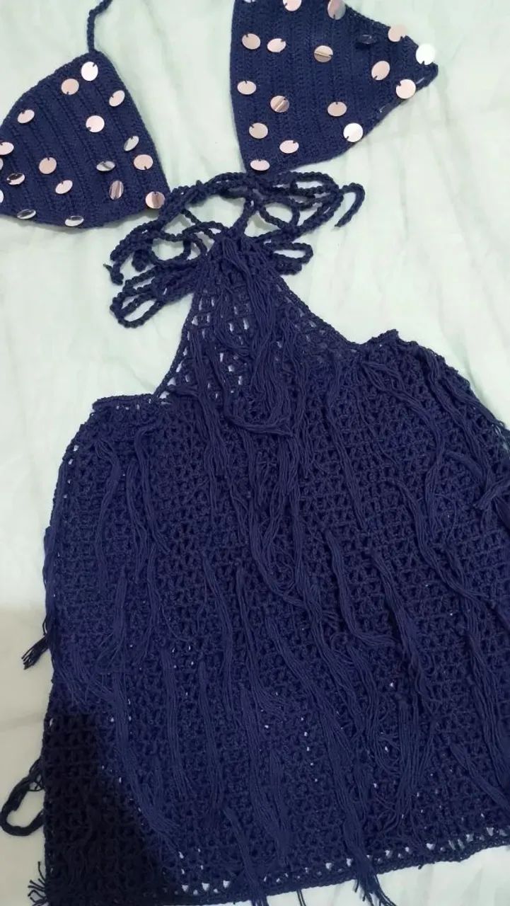 Vestido de crochê  - Foto 2