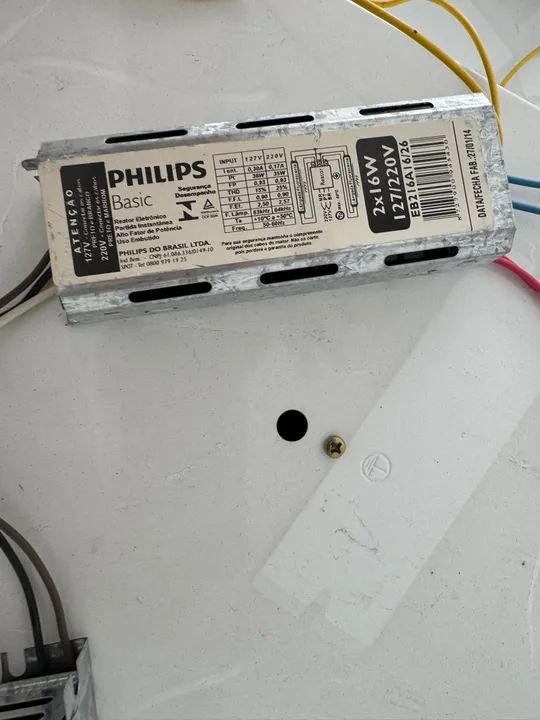 Luminária Calha 60x60 Embutir Sem lâmpada tubular  - Foto 3