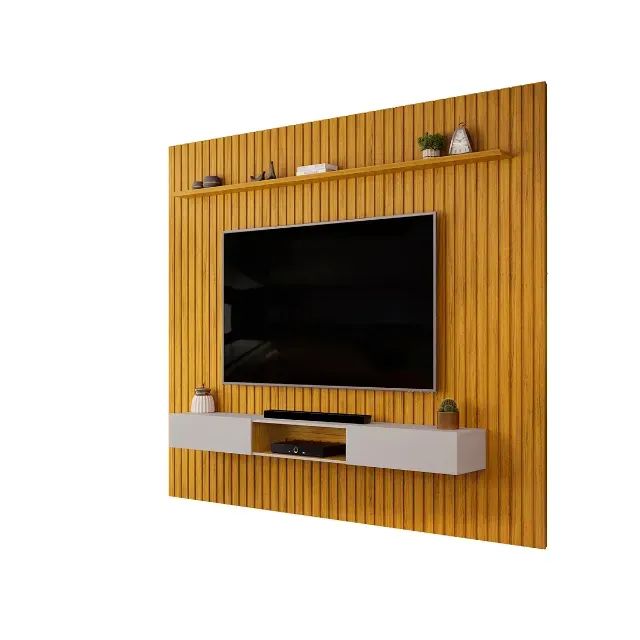 Painel De TV 75 Polegadas Com 2 Portas