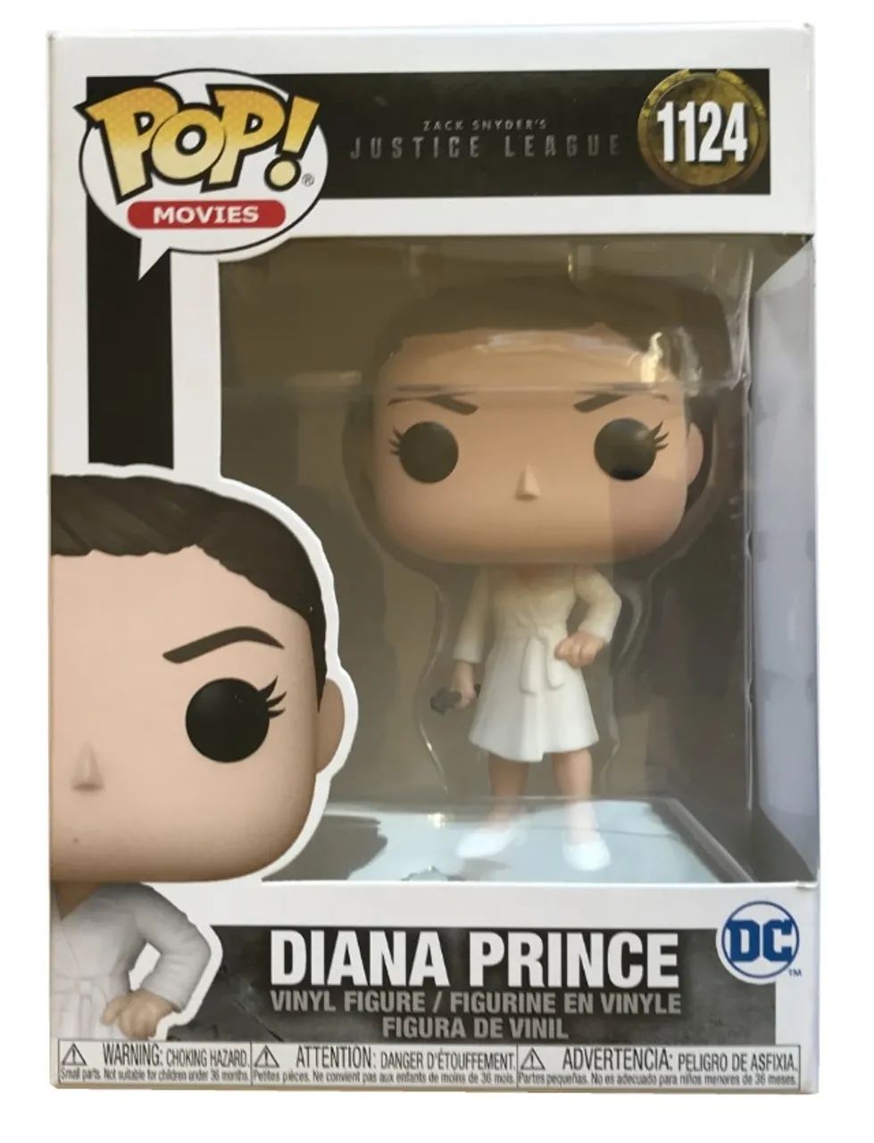 Funko Pop Diana Prince Liga Da Justiça 1124 Original - Hobbies e