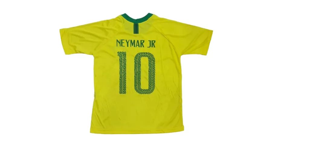 Lote 18 Camisetas Brasil Neymar + 3 Peq Def.brinde Descrição - Foto 3