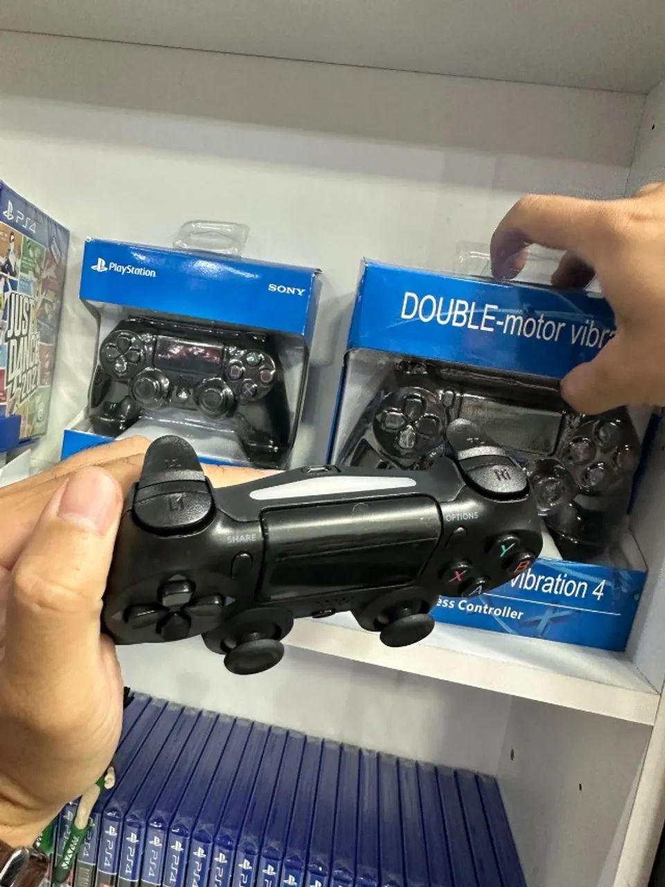 Controle pra PS4 / Playstation 4, sem Fio Bluetooth Novo Lacrado Com Garantia (Lojaswiki) - Foto 4
