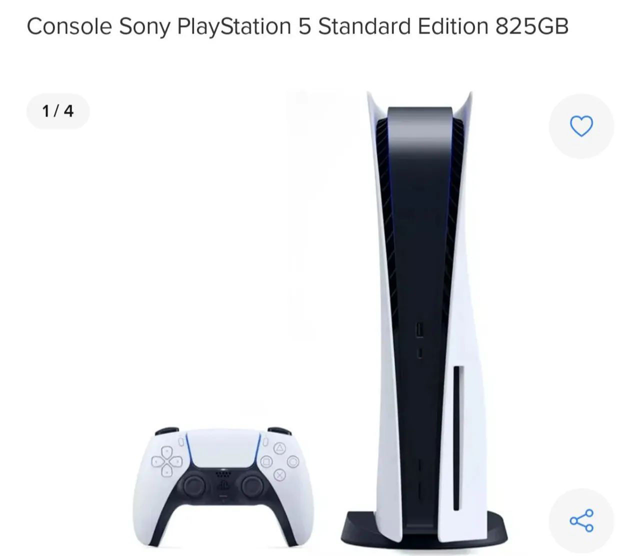 Console Sony PlayStation 5 Standard Edition 825GB Consoles de Video Game Tirirical Sao Luis 1369953260 OLX