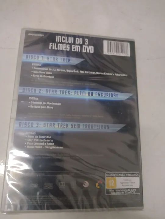 Box Dvd Coleção Star Trek - 3 Filmes - Foto 2