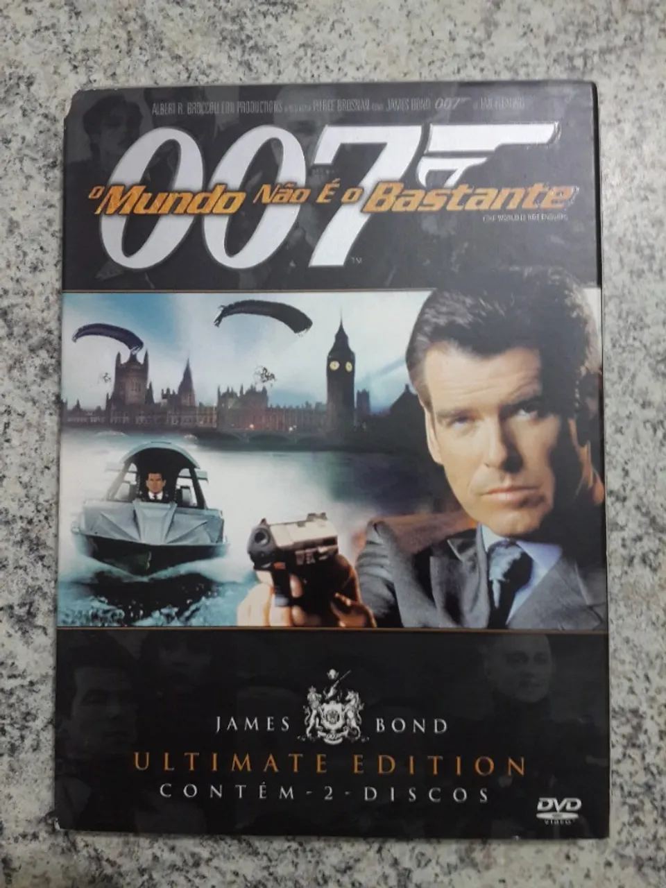 DVD 007 O Mundo Não é o Bastante