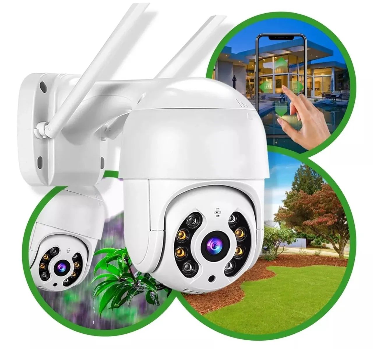 Câmera de Segurança Wi-Fi HD 1080P com Visão Noturna - Foto 5