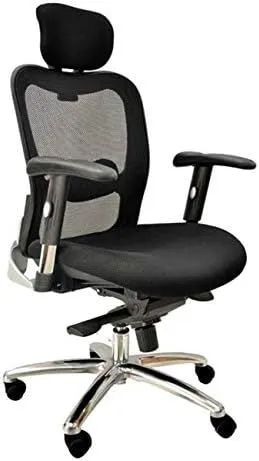 Cadeira de Escritório New Ergon Ergonômica com Rodas e Encosto de Cabeça - Foto 5