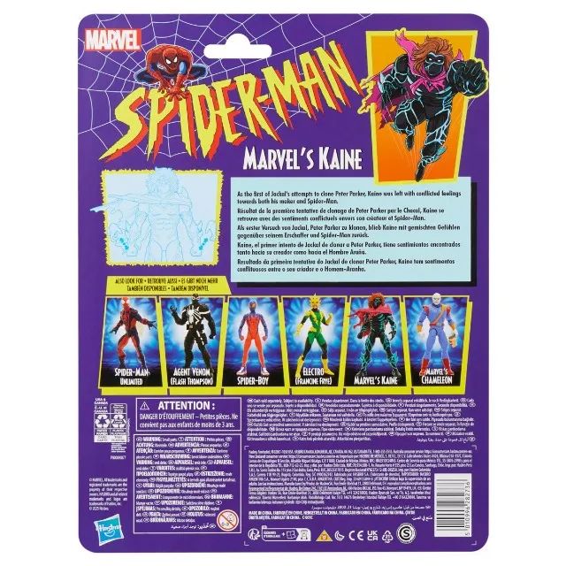 Marvel Legends Retro Spider-Man Kaine G0789 - Foto 4