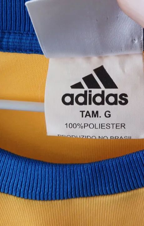 CAMISA SUECIA ADIDAS COPA 2002 COREIA JAPAO NOVA FRETE GRATIS - Foto 6