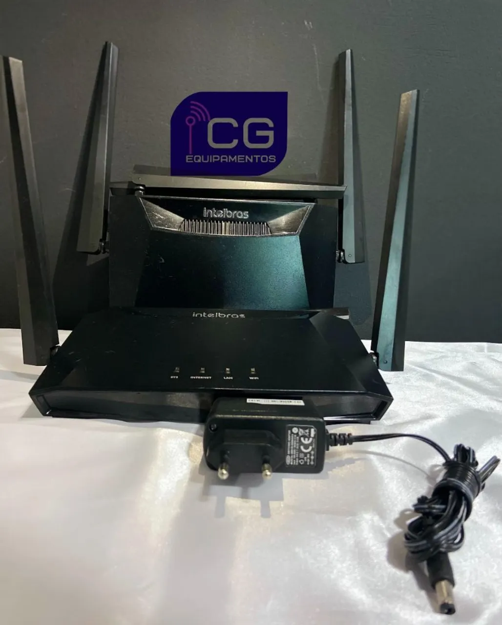 Roteador Intelbras RG1200AC Gigabit 4 antenas