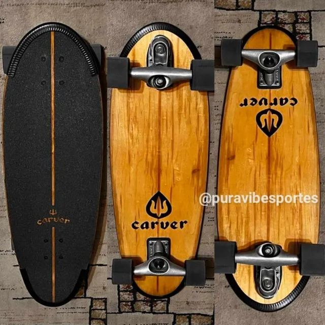 Skate Carver Truck C7 Eggbeater Simulador Surf Importado - Foto 2
