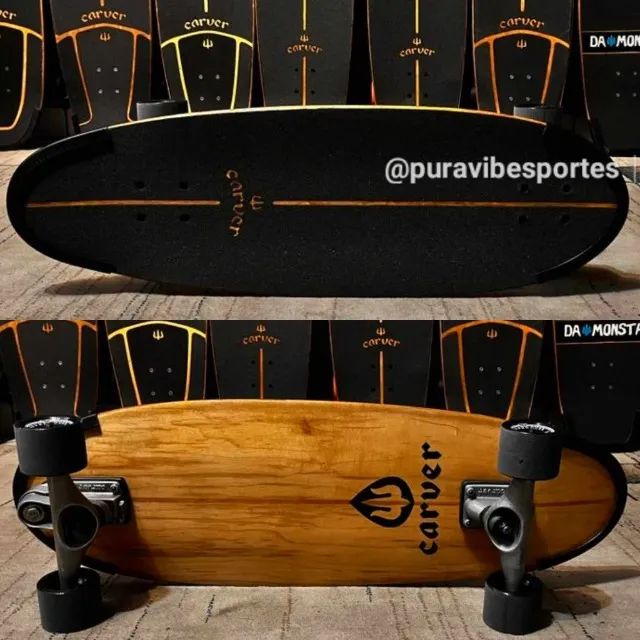 Skate Carver Truck C7 Eggbeater Simulador Surf Importado - Foto 3