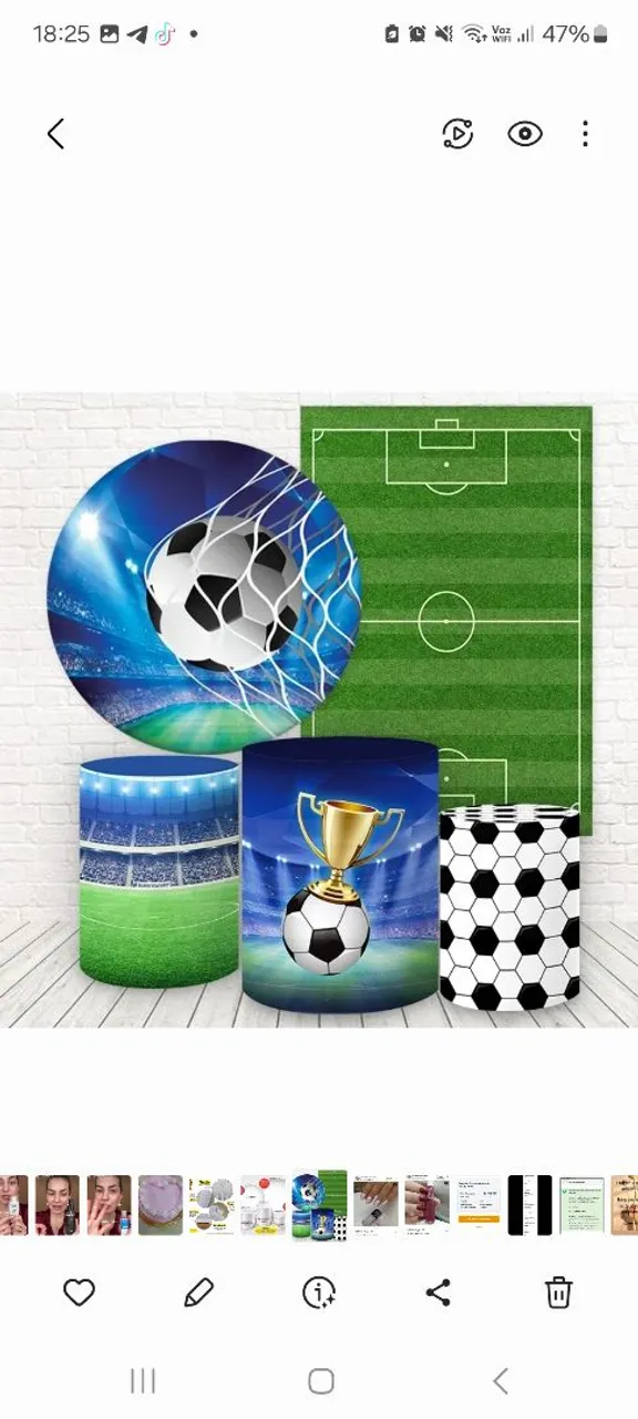 Decoração Festa Futebol