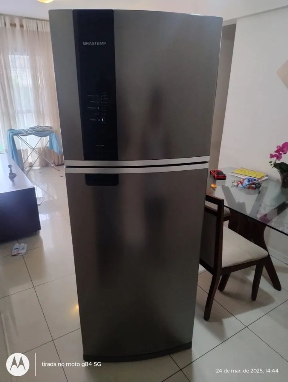 Geladeira Brastemp INOX Frost Free 460 litros, ENTREGA A COMBINAR 
