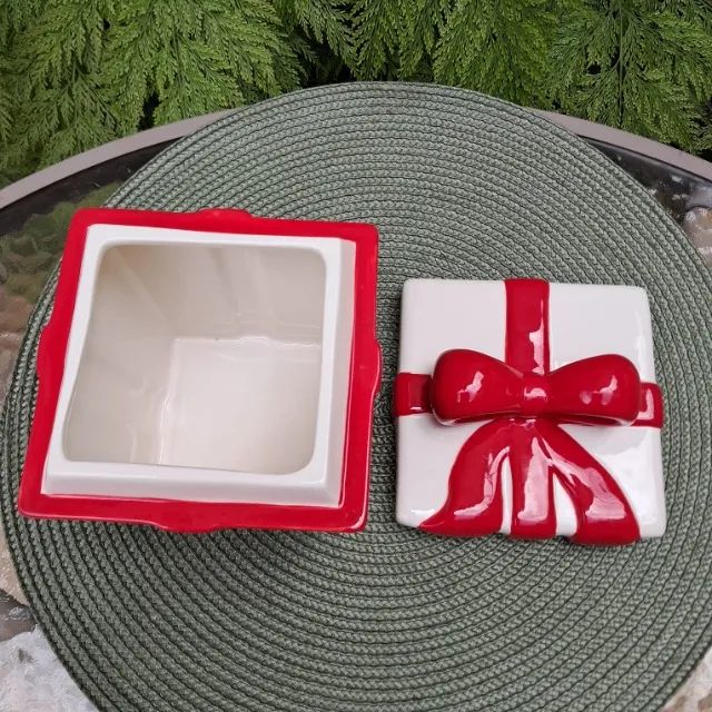 Pote de Cerâmica Esmaltada - Presente de Natal - Novo - Foto 4