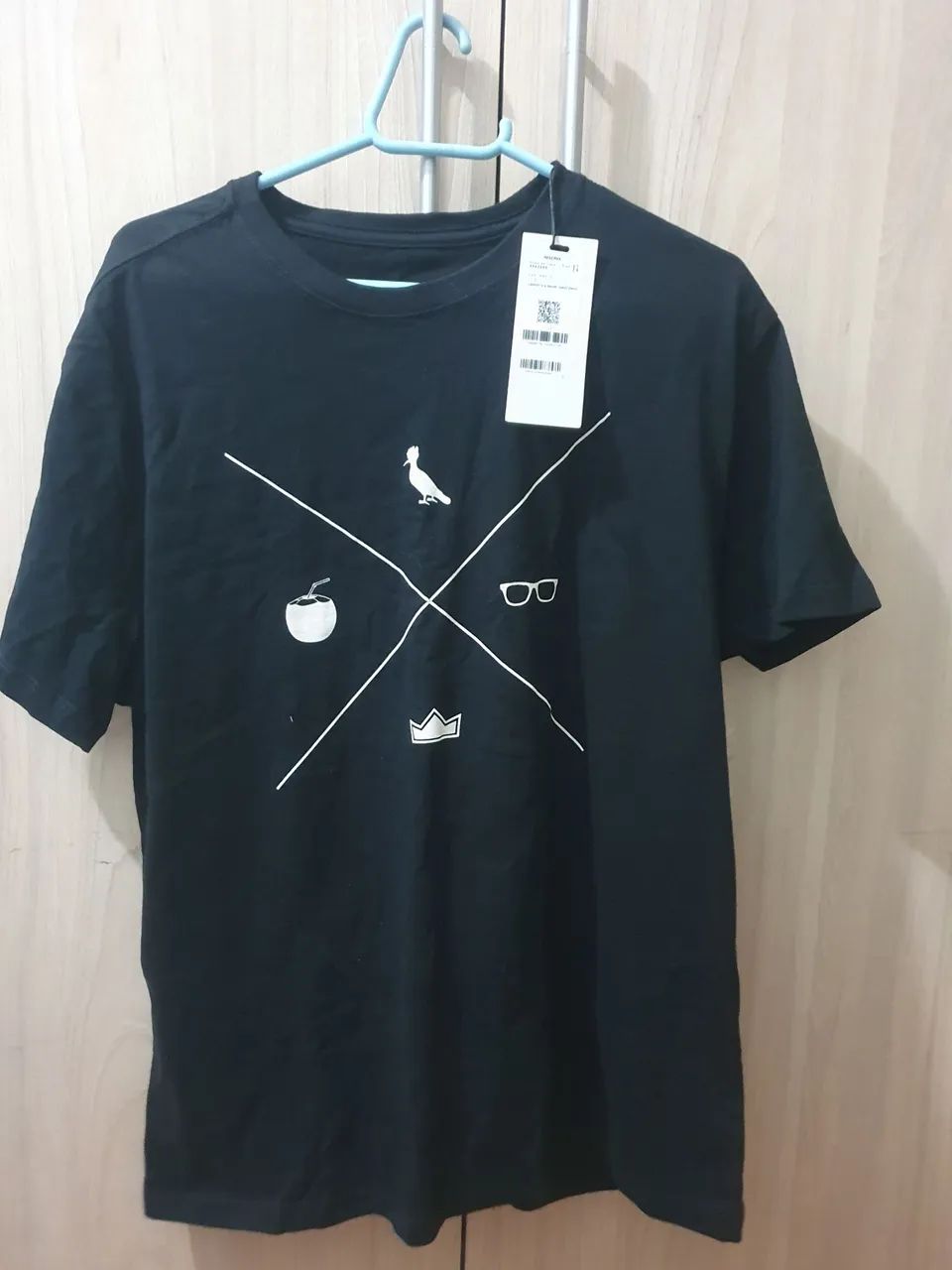 Camisa reserva preta original 