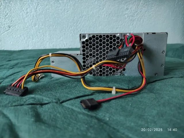 Fonte Real Dell Optiplex 235W 80 Plus Silver  - Modelo F235E-00 + Cabo de Brinde - Foto 2
