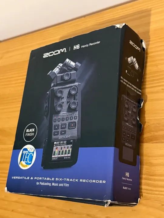 Gravador de áudio Zoom H6  - Foto 6