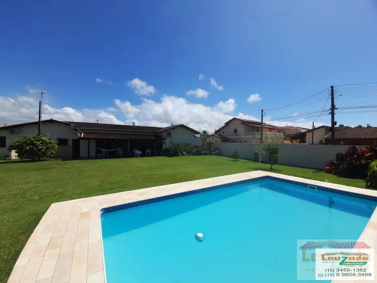 Casa para Locação em Peruíbe, Stella Maris, 5 dormitórios, 2 suítes, 3 banheiros, 3 vagas