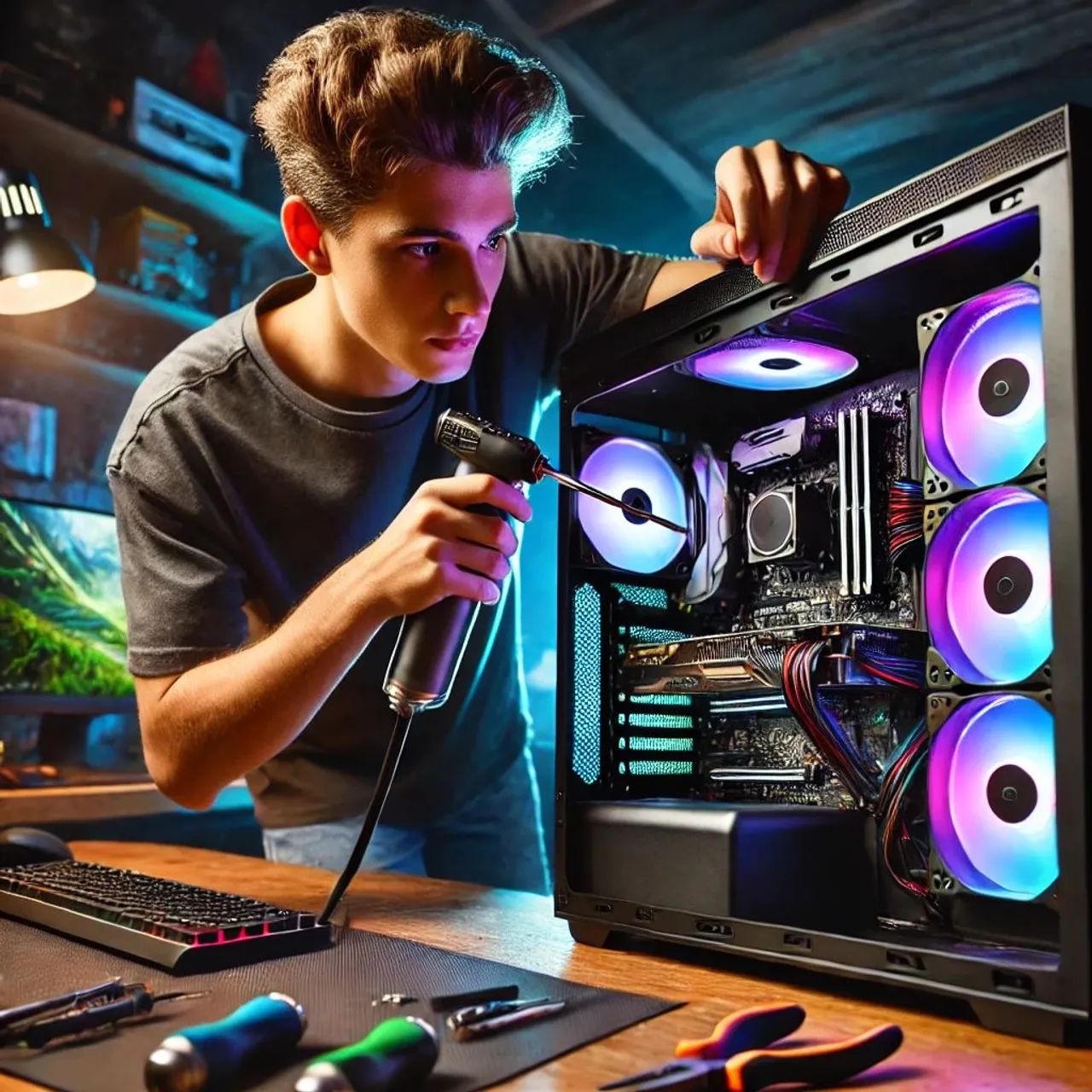 Montagem e manutenção de computadores