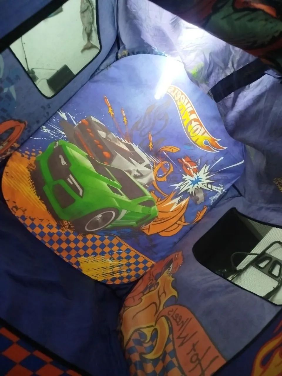 Barraca infantil brinquedo Hotwheels crianças  - Foto 4