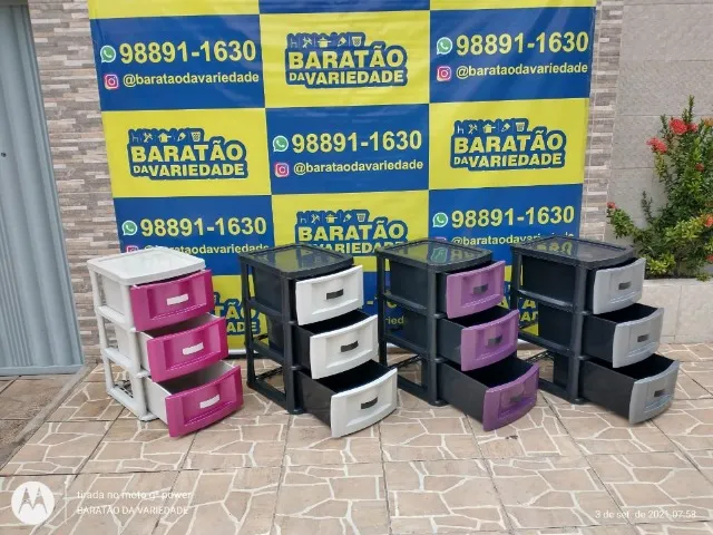 gaveteiro GRANDE GRESS 3 GAVETAS