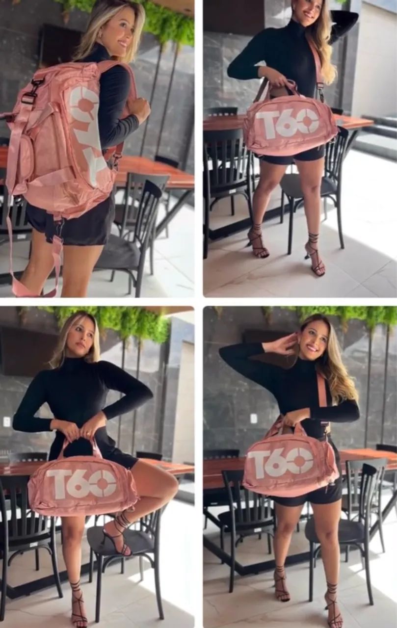 Bolsa de Viagem T60 Rosa 