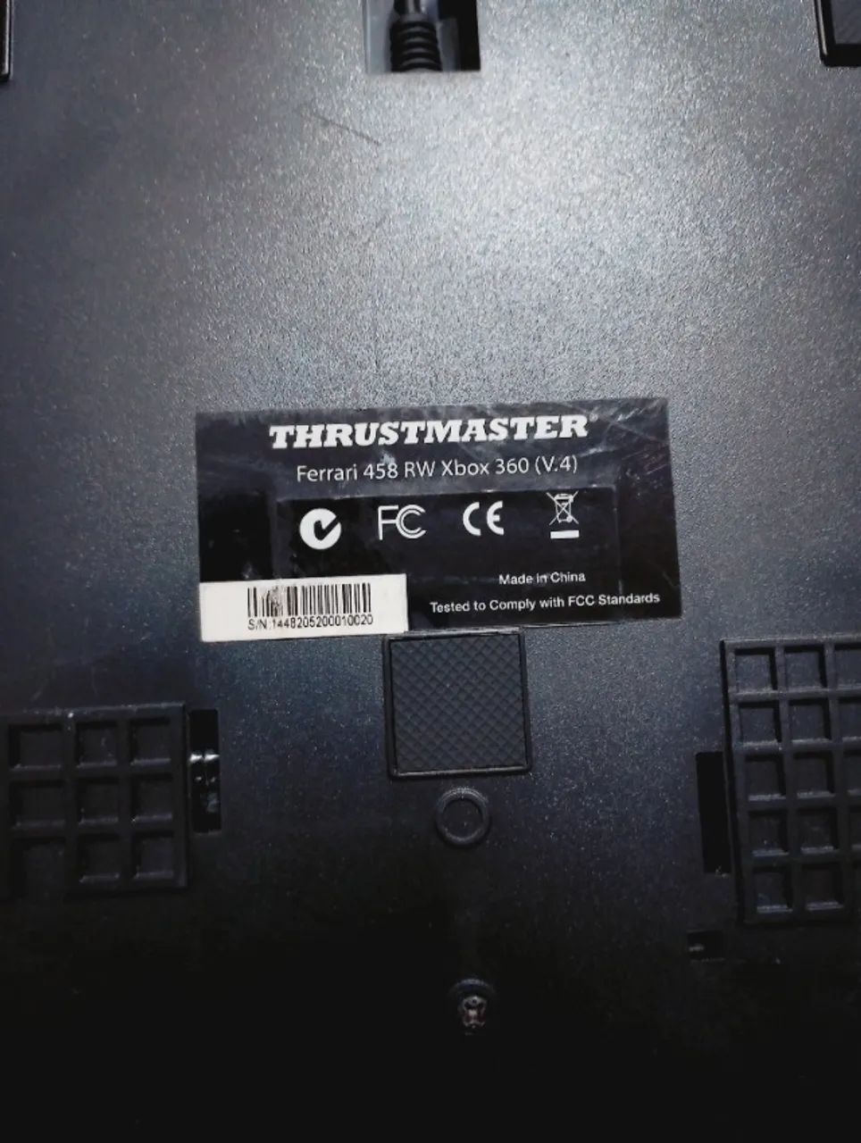 Volante E Pedal Thrustmaster Ferrari 458 Rw Xbox 360 - Foto 4