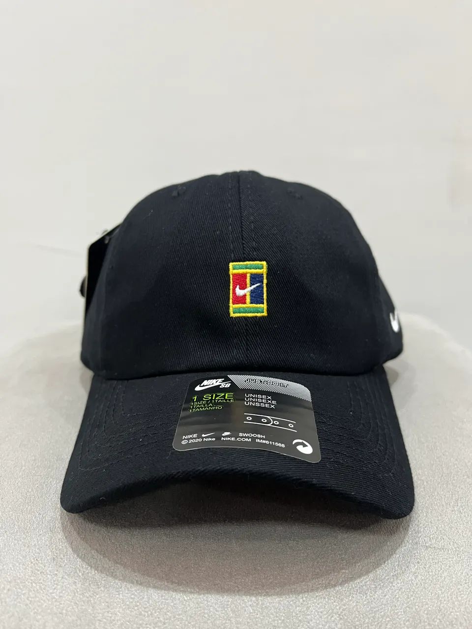 Boné Nike 100% Algodão Heritage Preto
